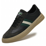 Kevaded meeste kingad valged rulajalatsid vabaaja br&auml;ndijalatsid Nahast lamedad kingad Meeste libisemiskindlad k&otilde;ndimisjalatsid Meeste tossud pehme tald 38 valge