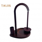 Puidust L&otilde;ngahoidja P&ouml;&ouml;rlev L&otilde;ngakerade Dispenser Alus Heegeldamiseks Kudumiseks L&otilde;ngakorraldaja Spinner Kudumishuvilistele Vanaema Ema B