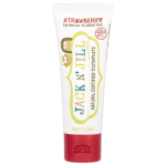 Jack n' Jill, Certified Natural Toothpaste, Strawberry Flavor, 1.76 oz (50 g) beige