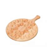 Uus puidust munahoidja hoiutaldrik munaalus