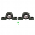 2 tk UCP205 25mm isereguleeruv padjalukklaager paigaldatud laagri&uuml;ksus