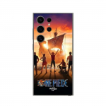 Coque - Maniacase - Samsung Galaxy S25 Ultra - Noir - Souple - One piece manga anime