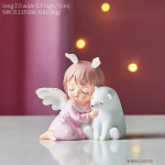 Kawaii beebitoa sisekujundus Kujukesed interj&ouml;&ouml;ri inglikujukesed lastetoa aksessuaarid T&uuml;druku haldjaaed Dekoratiivne figuuridekoratsioon