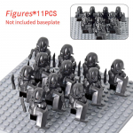 11 tk/partii Filmisari Orc Uruk-hai Army lotr M&auml;rulifiguurid Miniklotsid Nukk Koosta ehitusplokid MOC DIY M&auml;nguasjad lastele kingituseks