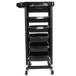 Juuksurik&auml;rud 5-kihilised juuksuri k&auml;ru ratastega juuksuri hoiuriiul