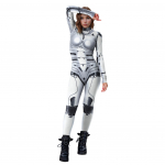 Unisex k&uuml;berpunk 3D digitaalne printimine Halloweeni peo rollim&auml;nguriietus Naiste meeste cosplay kost&uuml;&uuml;m karnevali kombinesoon S