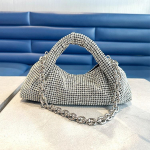 Dw Diamond naiste k&auml;ekott Premium Rhinestone pelmeenikott mood kett kaenlaaluste &otilde;htus&ouml;&ouml;k h&otilde;be