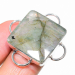 Labradorite Handmade 925 Sterling Silver Jewelry Ring Size 7.5 s4z66