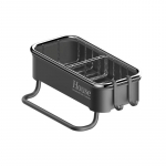 K&ouml;&ouml;gi panipaiga korraldaja k&auml;snahoidja drenaažikorvi roostevabast terasest r&auml;tikukonksud Only Storage Rack must