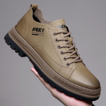 Meeste Chelsea saapad: S&uuml;gis/Talv, Briti stiil, Madal/K&otilde;rge s&auml;&auml;rega, Paksu tallaga, Martin nahast t&ouml;&ouml;saapad. Size 39 khaki