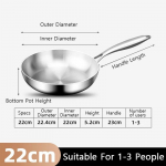 304 roostevaba terasest wok-pann, mittenakkuv pann, katmata k&ouml;&ouml;gin&otilde;u, gaasipliit, induktsioonpliit, universaalne kastrul, praetud steik