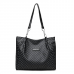 Uued Prinditud Vintage Naiste K&auml;ekotid - Suure Mahutavusega Vabaaja &Otilde;lakott ja Kaenlaalune Kott, Ideaalne Igap&auml;evaseks S&otilde;itmiseks must