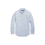 Polo Ralph Lauren Ruuduline Pikkade Varrukate &Uuml;he Rinnaga Terava Kraega S&auml;rk Meeste s&auml;rgid Sinine 710631989017 XL white
