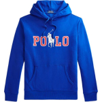 Polo Ralph Lauren SS24 Suure Logoga Kirjatr&uuml;kiga Kapuutsiga Pikkade Varrukatega Dressipluus Unisex dressipluus Sinine MNPOKNI16821963-401 XS