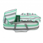 Beebivoodi Beebi h&auml;ll 0-8 kuusele Korv Vasts&uuml;ndinu Reisis&auml;ng H&auml;ll Ohutus Imiku H&auml;ll Voodi roheline