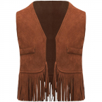 Beebipoiss Kauboi Vest Suede Tuttidega L&auml;&auml;ne Kost&uuml;&uuml;m Halloweeni Riietumine Fotograafia Rekvisiit Kauboit&uuml;druku Riietus 0-3 Months pruun