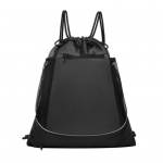 Korvpalli kandekott Suure mahutavusega spordikott N&ouml;&ouml;riga suletav seljakott v&otilde;rgust taskuga korvpallitreeninguteks, kooli v&otilde;imlasse tumehall v&auml;rv