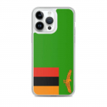 Coque T&eacute;lephone Drapeau Zambie &ndash; iPhone 14 Pro Max
