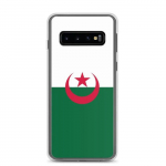 Coque T&eacute;l&eacute;phone &ndash; Samsung &ndash; Galaxy S10 &ndash; Drapeau Alg&eacute;rie &ndash; Supp &ndash; Mitmev&auml;rviline
