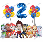 PAW Patrol S&uuml;nnip&auml;evapeo Dekoratsioon Uus Versioon &Otilde;hupallikomplekt &Uuml;hekordsed N&otilde;ud Laste &Uuml;rituste Tarvikud B&auml;nner Taust Kingitus Other