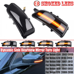Keritav LED D&uuml;naamiline Suunatuli Volvo C30 C70 S40 V40 V50 V70 S60 S80 jaoks