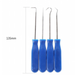 4 tk korja ja konksu komplekt auto &otilde;litihend/O-r&otilde;nga tihend tihendikork konksu t&otilde;mmitsa eemaldaja rehvikivi puhastamine auto hooldust&ouml;&ouml;riistad 4-piece screwdriver set