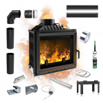 Malmist kamin KRATKI ANTEK 10 kW &Oslash; 180