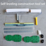 Tsemendi isetasanduv t&ouml;&ouml;riistade komplekt, Epoks&uuml;p&otilde;randakatte rull Pikk/l&uuml;hike rullhari, Isetasanduv naaskel, Ehitusvahendid P&otilde;randaehitus Self-leveling tool set