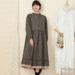 Vintage kleidid naistele T&uuml;drukutele Lilleprintidega Beach Boho pikkade varrukatega pits&auml;&auml;rtega kleit Armas nukukraega lahtine kiikkleit One Size