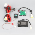 12V 5KW &Otilde;hkparkimissoojendi LCD-monitori l&uuml;liti / Juhtimispaneel / Puldiga / Juhtmestik