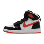 Air Jordan 1 High FlyEase GS Turf Orange Laste tossud Must Valge CT4897-008 35.5