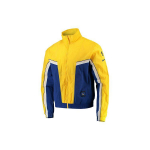 Nike Golden State Sports Seisva kraega V&auml;rviplokk Vabaaja Jakk Meeste Jakk Kollane Sinine CJ7146-495 L