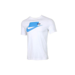 Nike Sportswear Logo Tr&uuml;kiga L&uuml;hikeste Varrukate T-s&auml;rk Meeste Topid Valge Sinine CK2227-101 XXL