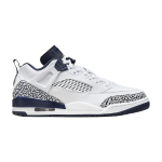 Air Jordan Spizike Low Obsidian Meeste Tossud Valge Puhas-Plaatina FQ1759-104 47.5