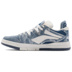 LiNing We Wo Pro libisemiskindlad kulumiskindlad kerged madalad rulaketsid Meeste tossud Denim-sinised AECR051-2 43