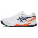Asics Gel Dedicate 8 Valge Indigo Udune Oranž Meeste Tennised 1041A408-110 45