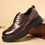 Moodsad Nahast Jalan&otilde;ud Vabaaja &Auml;rijalatsid Meestele Elegantsed Tenis De Hombre Mokassiinid Mokassiin Tenis Caballero Disainer 38 pruun