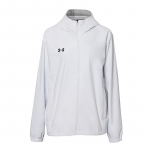 Under Armour tuulekindel veekindel &uuml;hev&auml;rviline minimalistlik spordikaupade vabaaja pikkade varrukatega kapuutsiga jakk Unisex jakid Valge 25500401-100 3XL