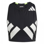 Adidas Adizero Road To Records L&uuml;hike Top Mugav Lihtne Moodne Trendikas Sporditops Naiste Topid Must JM7808 XL