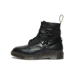 dr. Martens Cristofor Nahast Paelkinnitusega L&uuml;hikesed Saapad Unisex Saapad Must 27485001 38 black