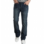 Meeste Laienevad teksap&uuml;ksid Boot Cut S&auml;&auml;rega Laienevad teksap&uuml;ksid Meeste Disainer Klassikalised Denim teksap&uuml;ksid Suurus 28-36 38 28 sinine