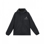 Jordan MVP SS25 Nahas&otilde;bralik Mugav Mitmek&uuml;lgne Kerge Jakk Meeste jakid Must HF9294010 XL