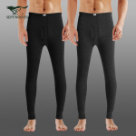 Septwolves Men's 100% Cotton Thermal Long Johns (2-Pack) M