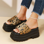 Suvised Jalatsid Naiste Paksude Taldadega Platvormsandaalid Slip-on Vabaaja Sussid Suurus 36-43 Sandalias De Mujer Naiste Rannakingad 36 pruun