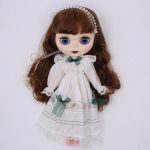 ICY DBS Blythe nukk 1/6 bjd liigendkeha nuku kombinatsioon, sealhulgas kleit ja kingad m&uuml;&uuml;gil 30cm anime m&auml;nguasi