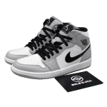 Jordan Air Jordan 1 Mid 'Light Smoke Grey'554724-092 Meeste suurused EU 40.5 black