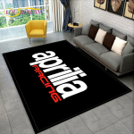 HD Aprilia Racing Mootorratta Logo Vaip Koduseks Elutoa Magamistoa Diivani Uksemati Kaunistuseks, Lasteala Vaip Libisemisvastane P&otilde;randamatt 3D 70x100cm