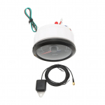 3-in-1 GPS-spidomeeter 200 km/h 85 mm 9&ndash;32 V 7 v&auml;rvi taustvalgustusega Udunev Universaalne paadile, autole, matkaautole, mootorrattale