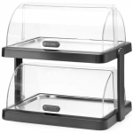 Toidu v&auml;ljapaneku vitriin, jahutusega sisestustega, 44x32x44cm, Hendi 871812