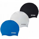 Bonnet de Natation - INTEX - Multicolore - Taille Unique - Silicone - Mixte puhas
